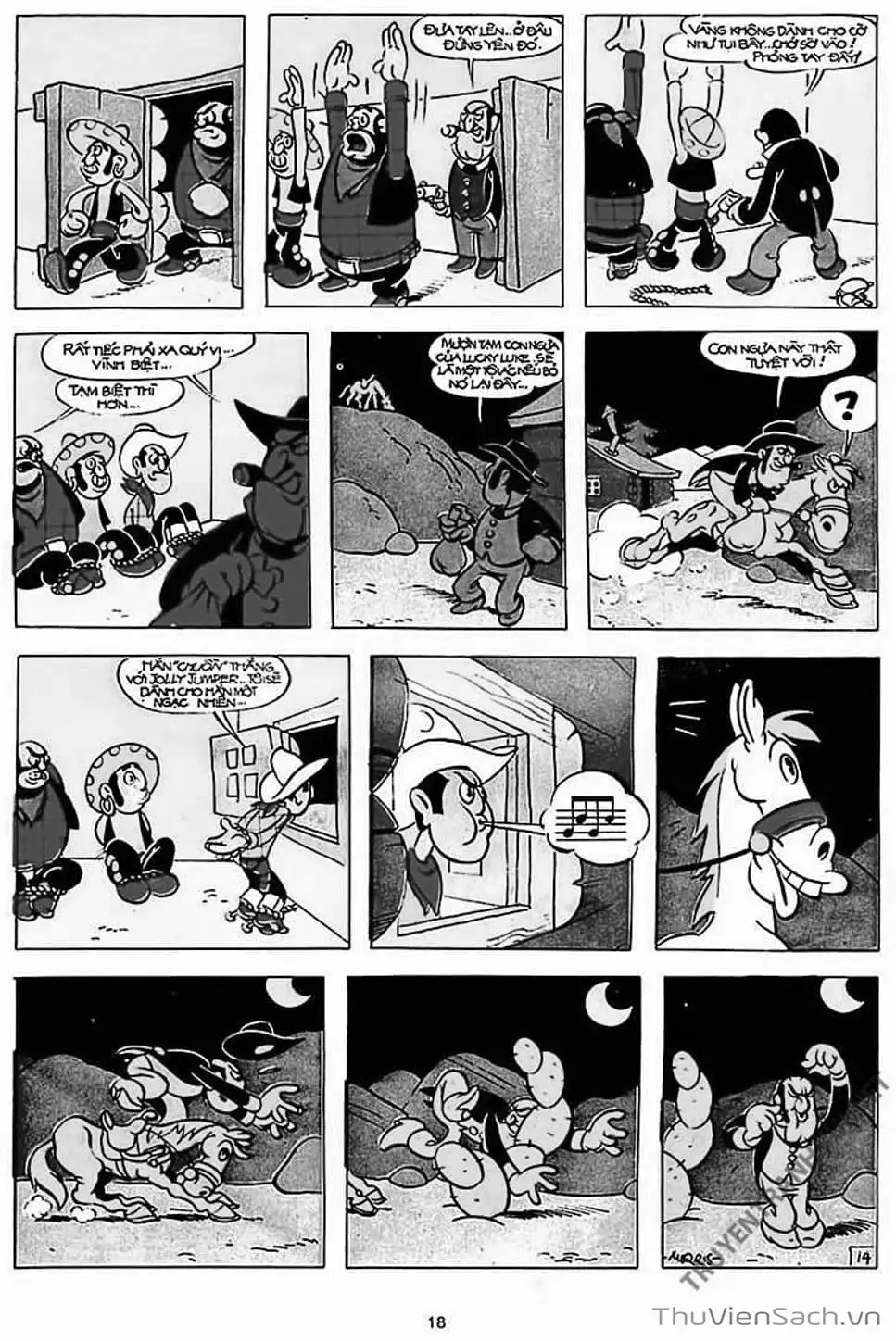 Truyện Tranh Cuộc Phiêu Lưu Kỳ Thú Của Lucky Luke trang 3