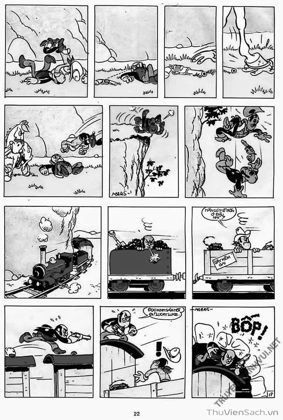 Truyện Tranh Cuộc Phiêu Lưu Kỳ Thú Của Lucky Luke trang 3