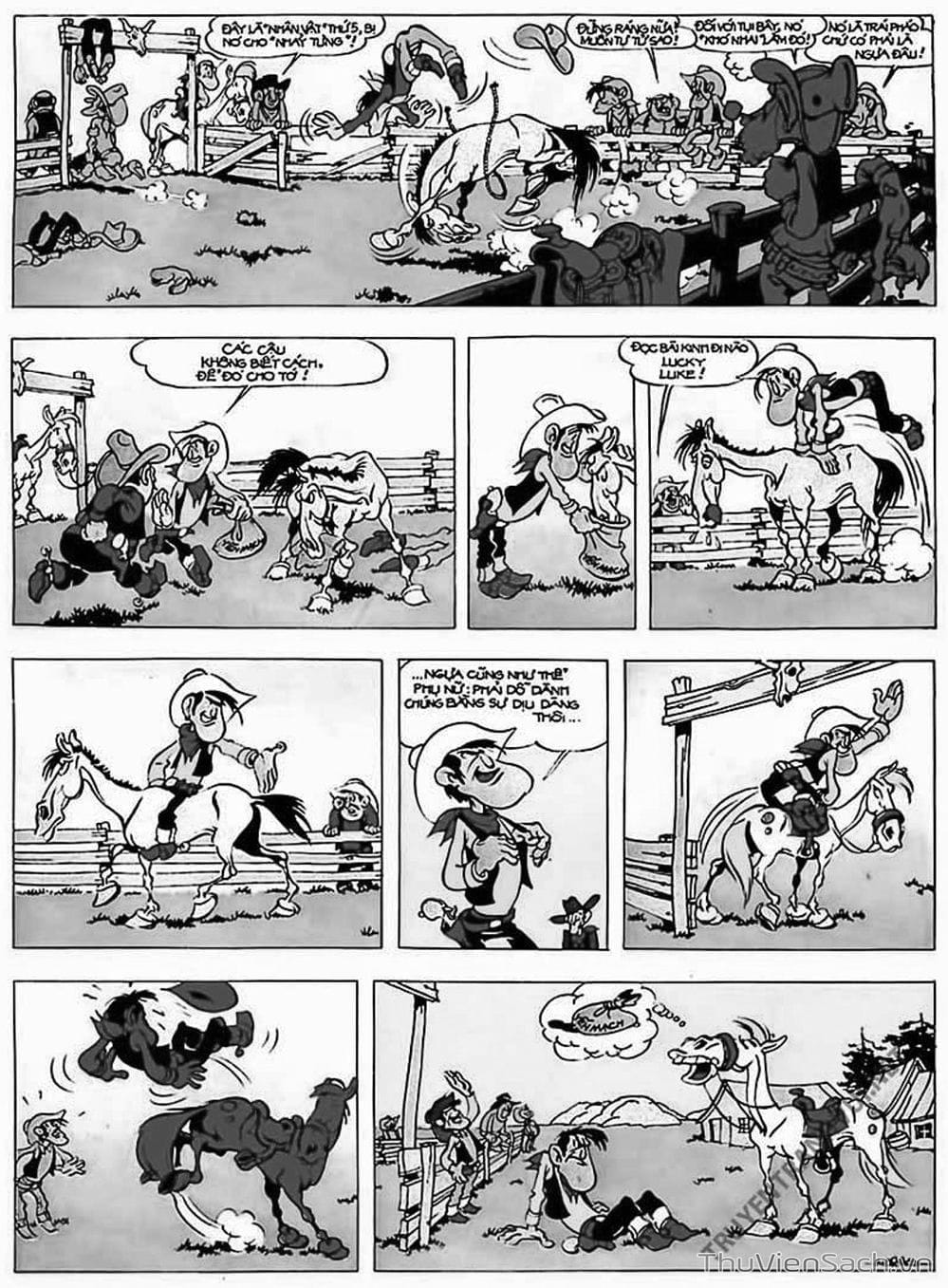 Truyện Tranh Cuộc Phiêu Lưu Kỳ Thú Của Lucky Luke trang 3
