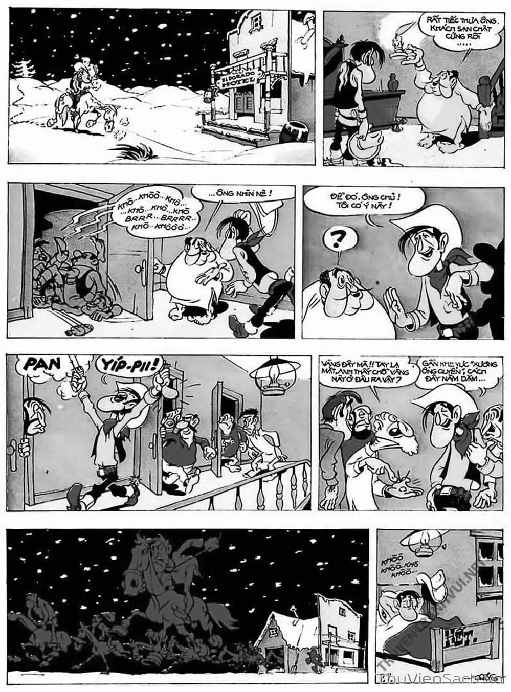 Truyện Tranh Cuộc Phiêu Lưu Kỳ Thú Của Lucky Luke trang 3