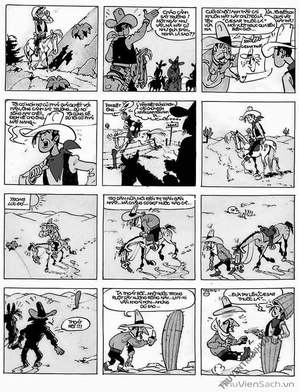 Truyện Tranh Cuộc Phiêu Lưu Kỳ Thú Của Lucky Luke trang 3