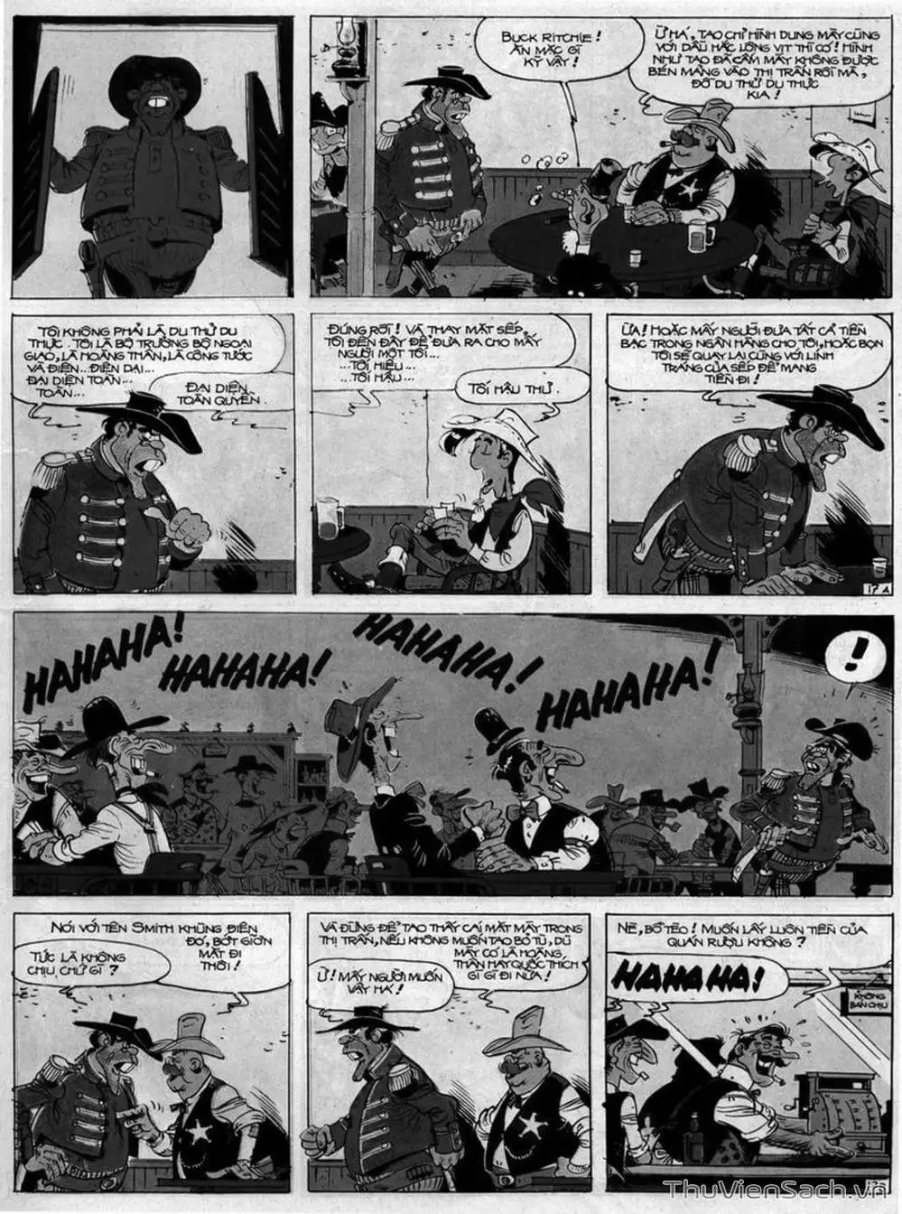 Truyện Tranh Cuộc Phiêu Lưu Kỳ Thú Của Lucky Luke trang 3