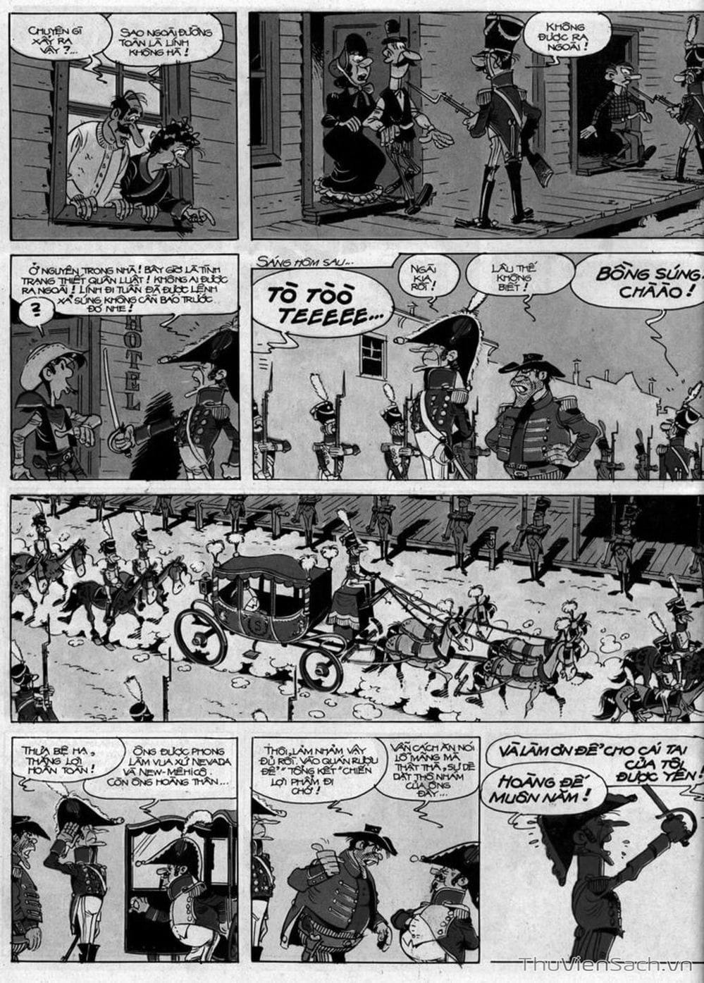 Truyện Tranh Cuộc Phiêu Lưu Kỳ Thú Của Lucky Luke trang 3