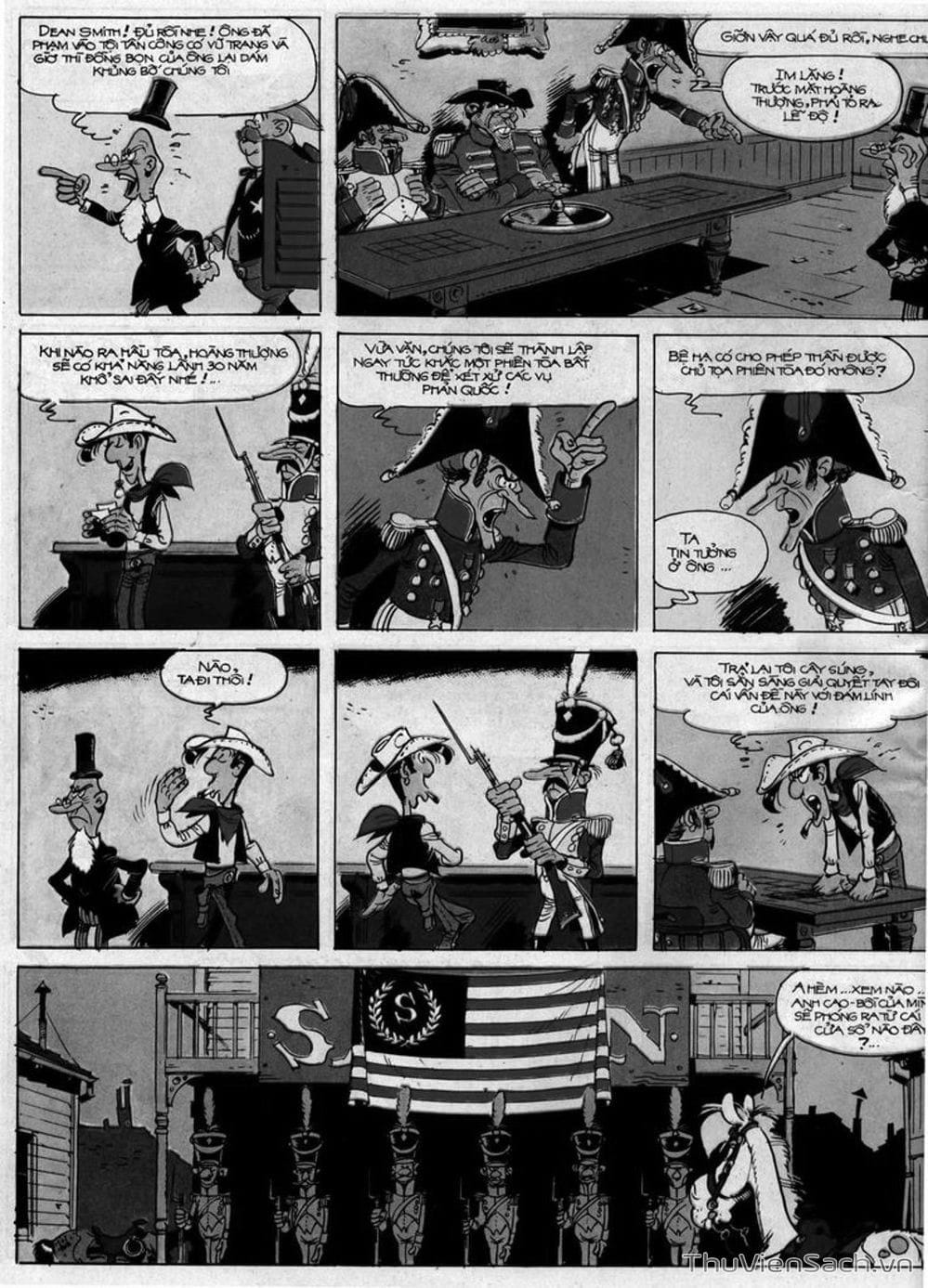 Truyện Tranh Cuộc Phiêu Lưu Kỳ Thú Của Lucky Luke trang 3