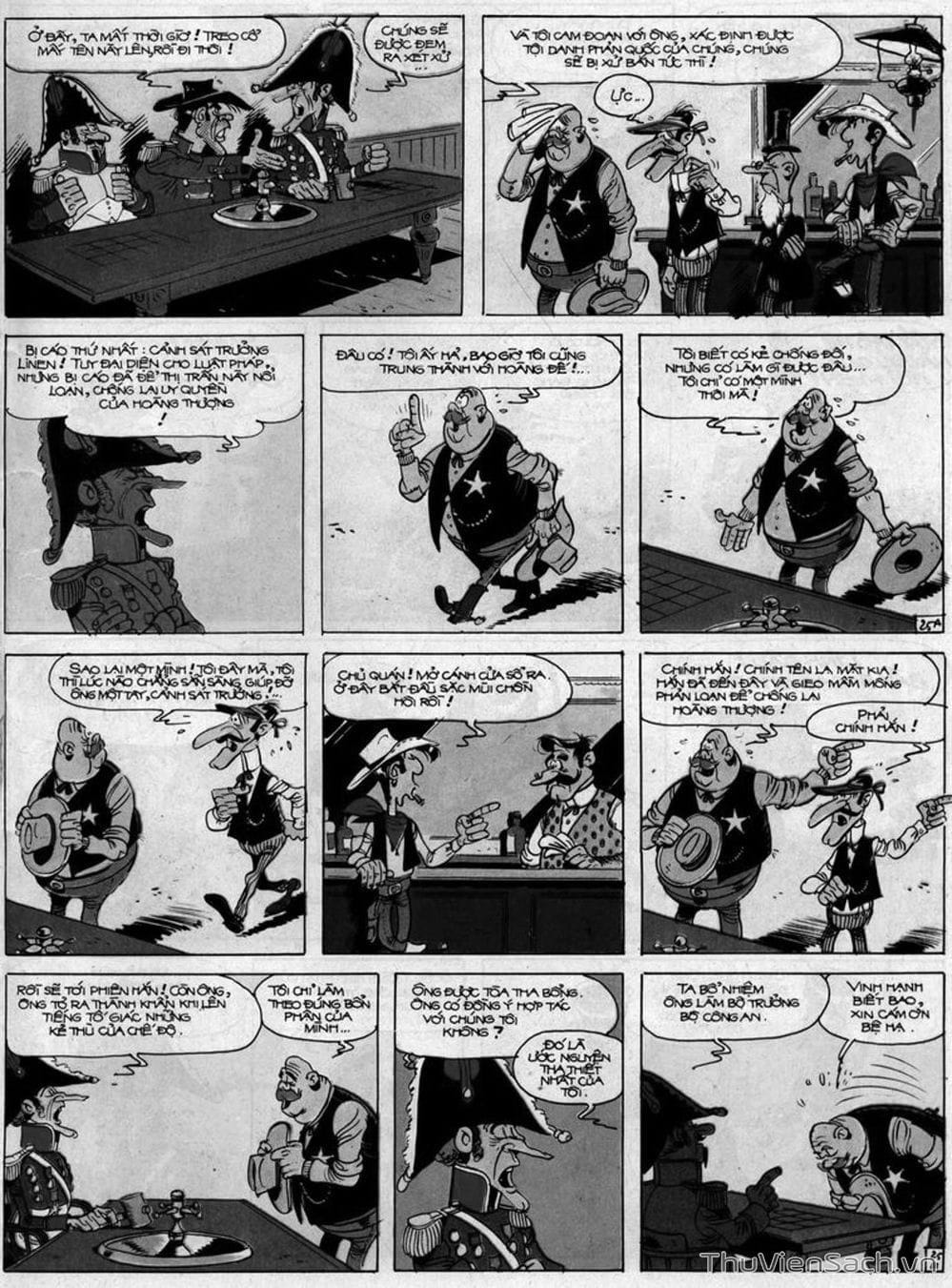 Truyện Tranh Cuộc Phiêu Lưu Kỳ Thú Của Lucky Luke trang 3