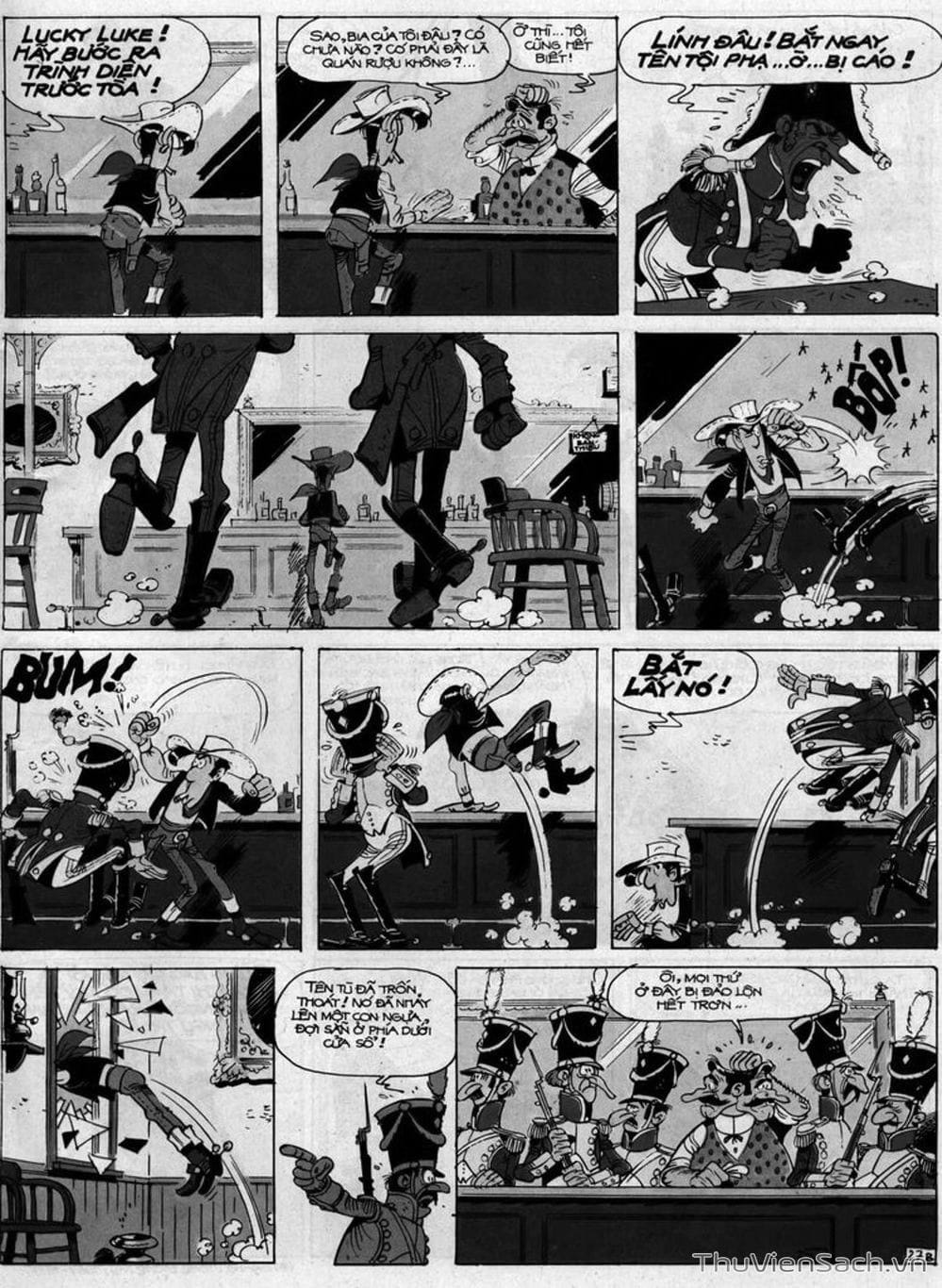 Truyện Tranh Cuộc Phiêu Lưu Kỳ Thú Của Lucky Luke trang 3