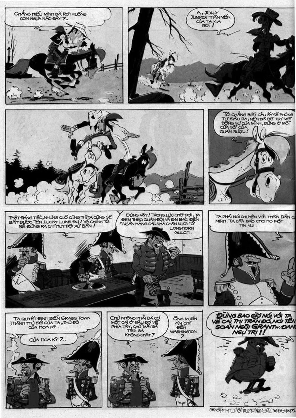 Truyện Tranh Cuộc Phiêu Lưu Kỳ Thú Của Lucky Luke trang 3