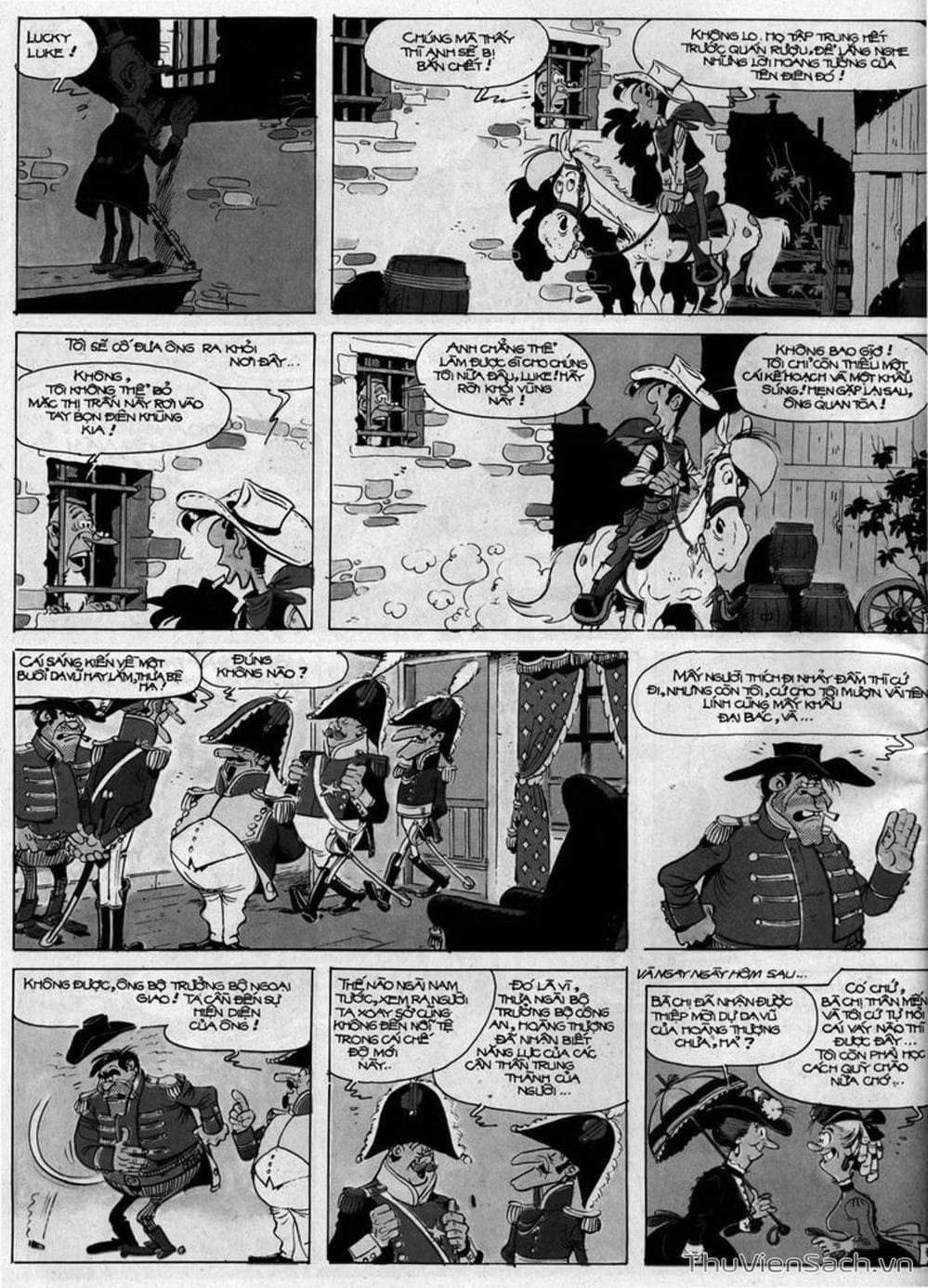Truyện Tranh Cuộc Phiêu Lưu Kỳ Thú Của Lucky Luke trang 3