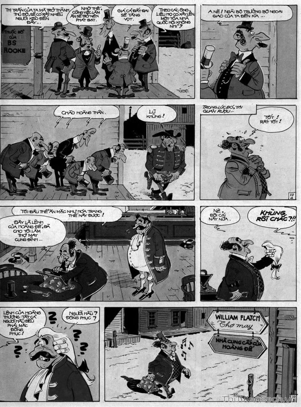 Truyện Tranh Cuộc Phiêu Lưu Kỳ Thú Của Lucky Luke trang 3