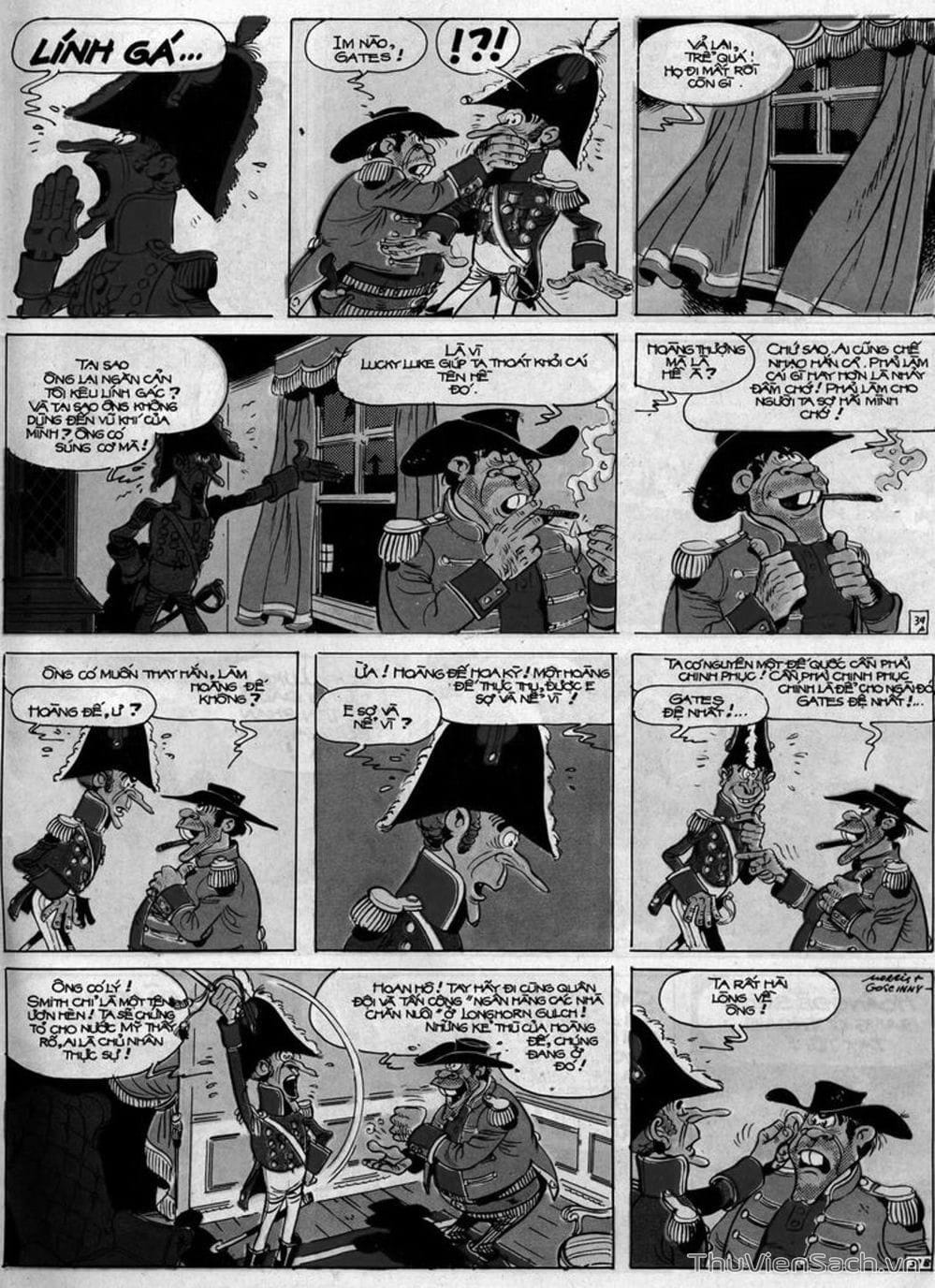 Truyện Tranh Cuộc Phiêu Lưu Kỳ Thú Của Lucky Luke trang 3