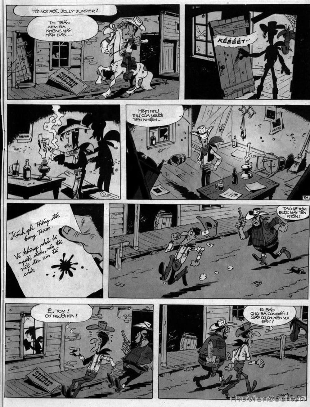 Truyện Tranh Cuộc Phiêu Lưu Kỳ Thú Của Lucky Luke trang 3