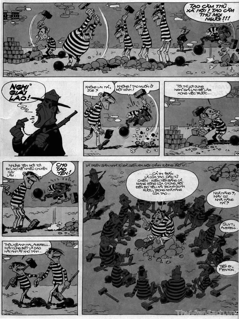 Truyện Tranh Cuộc Phiêu Lưu Kỳ Thú Của Lucky Luke trang 3