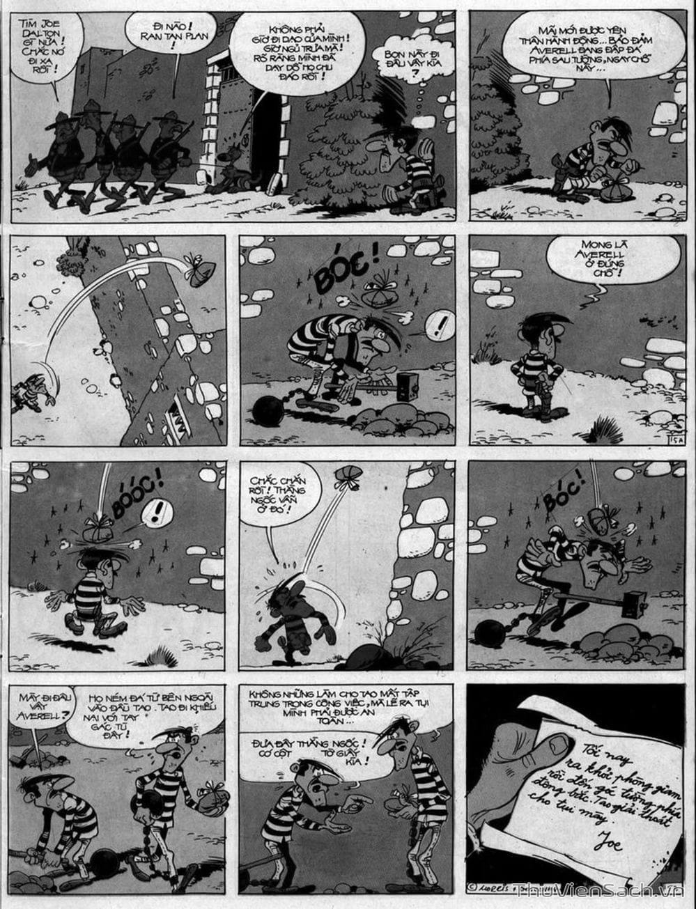 Truyện Tranh Cuộc Phiêu Lưu Kỳ Thú Của Lucky Luke trang 3