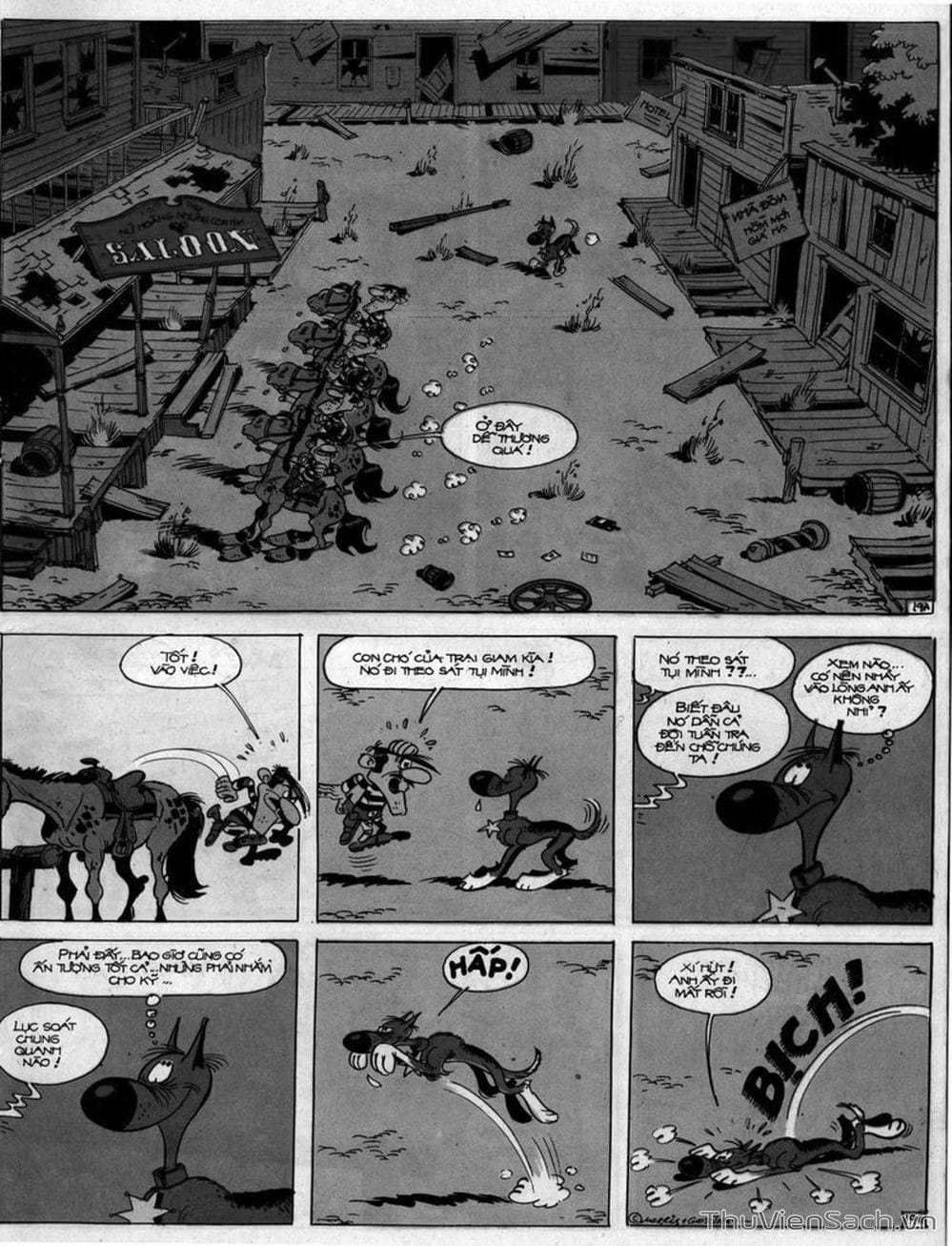 Truyện Tranh Cuộc Phiêu Lưu Kỳ Thú Của Lucky Luke trang 3