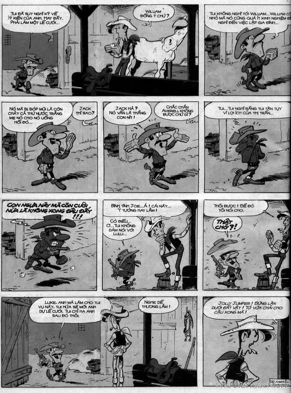 Truyện Tranh Cuộc Phiêu Lưu Kỳ Thú Của Lucky Luke trang 3