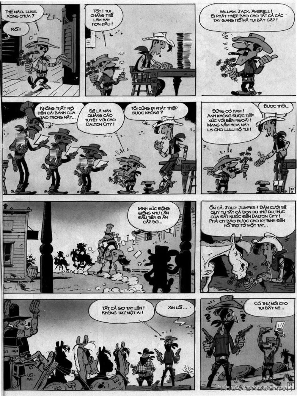 Truyện Tranh Cuộc Phiêu Lưu Kỳ Thú Của Lucky Luke trang 3