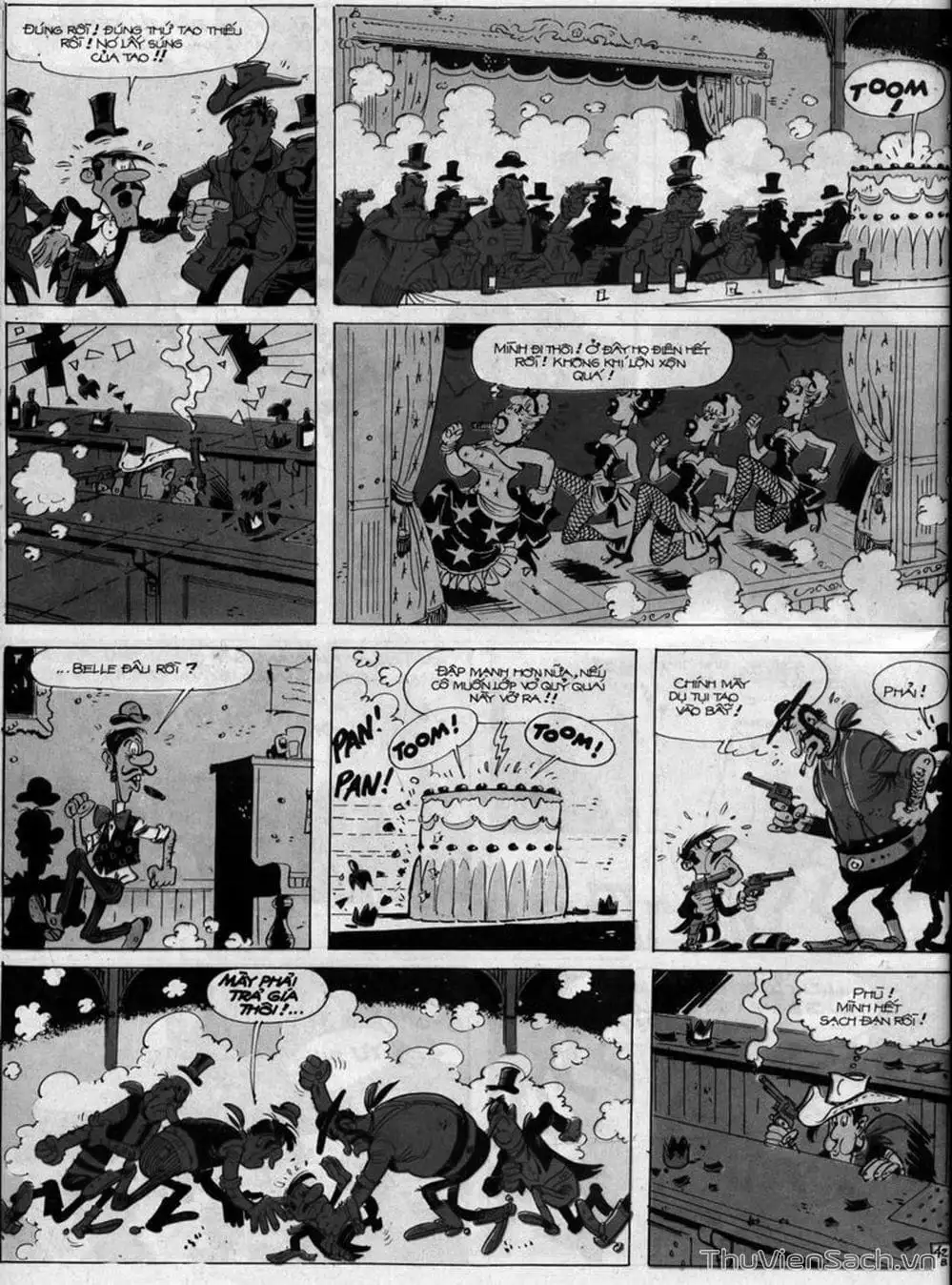 Truyện Tranh Cuộc Phiêu Lưu Kỳ Thú Của Lucky Luke trang 3