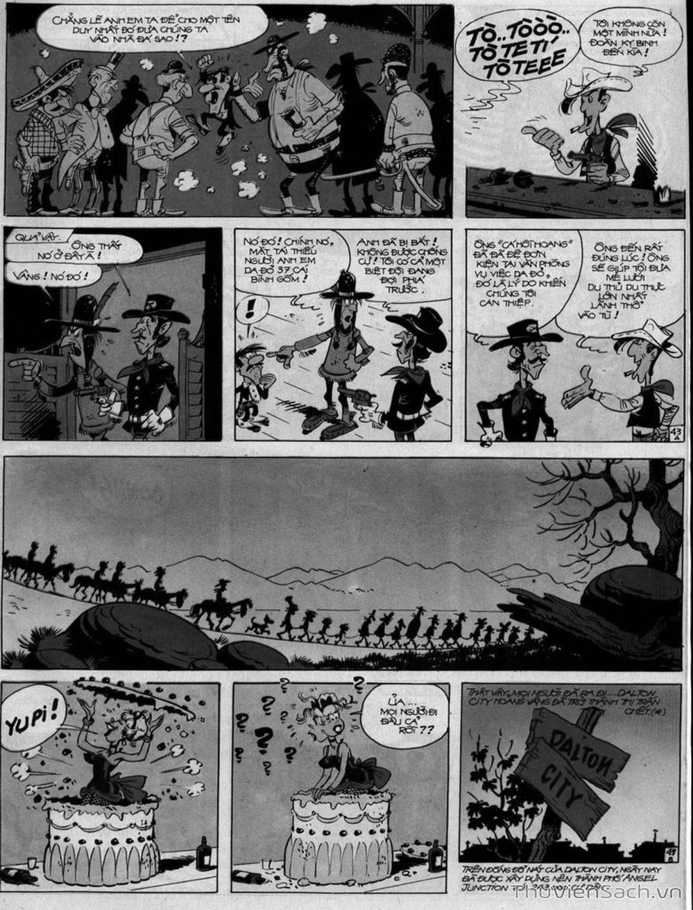 Truyện Tranh Cuộc Phiêu Lưu Kỳ Thú Của Lucky Luke trang 3