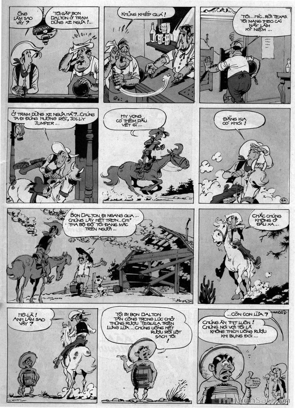 Truyện Tranh Cuộc Phiêu Lưu Kỳ Thú Của Lucky Luke trang 3