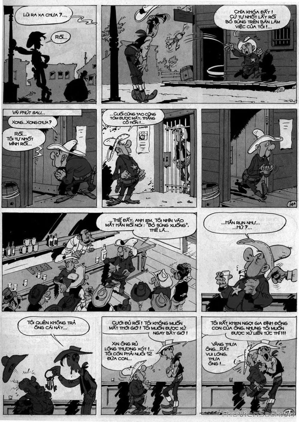 Truyện Tranh Cuộc Phiêu Lưu Kỳ Thú Của Lucky Luke trang 3