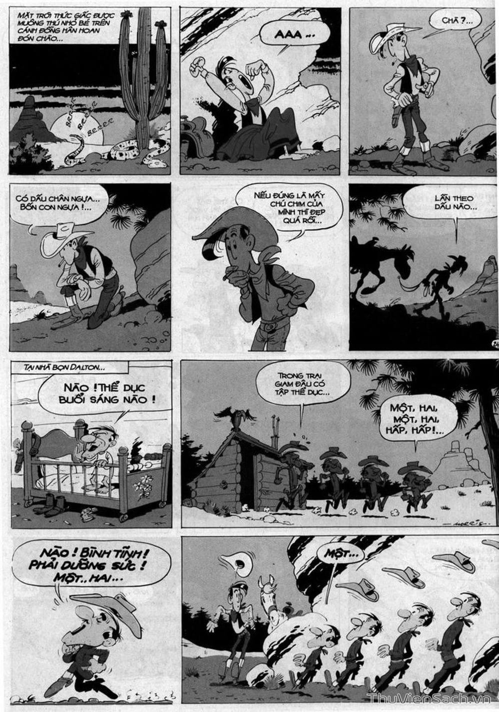 Truyện Tranh Cuộc Phiêu Lưu Kỳ Thú Của Lucky Luke trang 3
