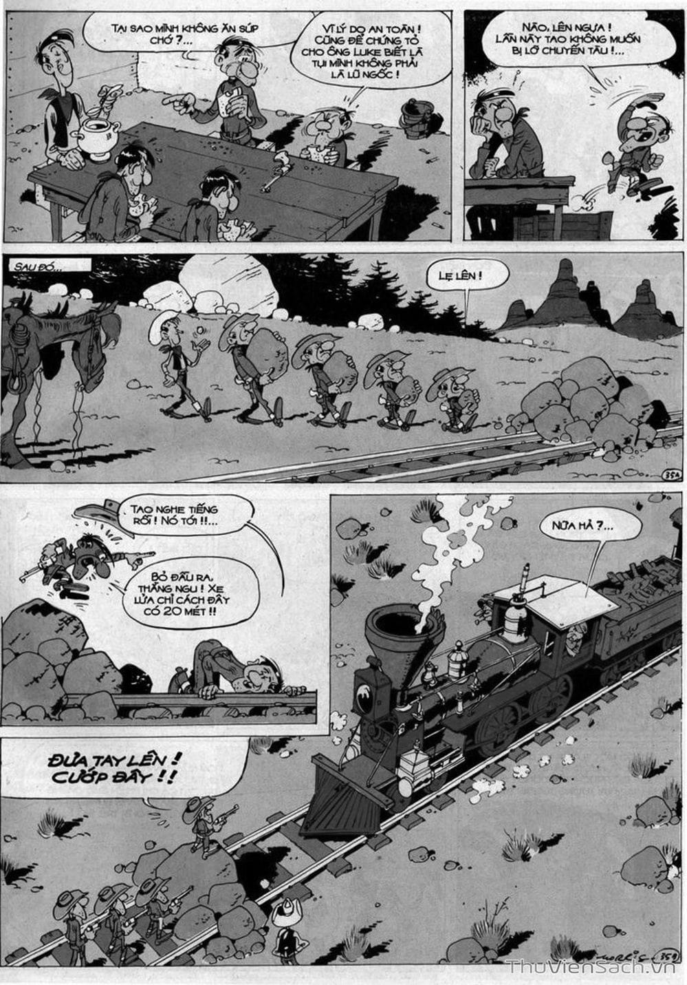 Truyện Tranh Cuộc Phiêu Lưu Kỳ Thú Của Lucky Luke trang 3