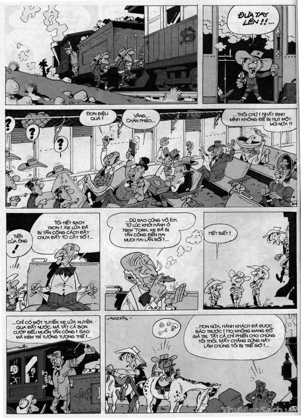 Truyện Tranh Cuộc Phiêu Lưu Kỳ Thú Của Lucky Luke trang 3