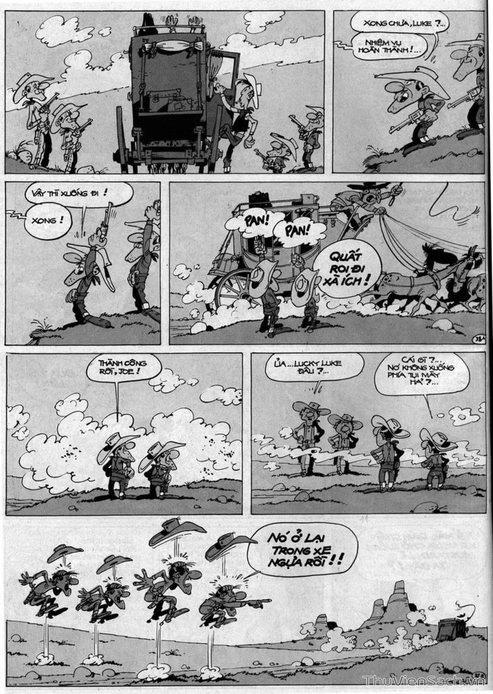 Truyện Tranh Cuộc Phiêu Lưu Kỳ Thú Của Lucky Luke trang 3