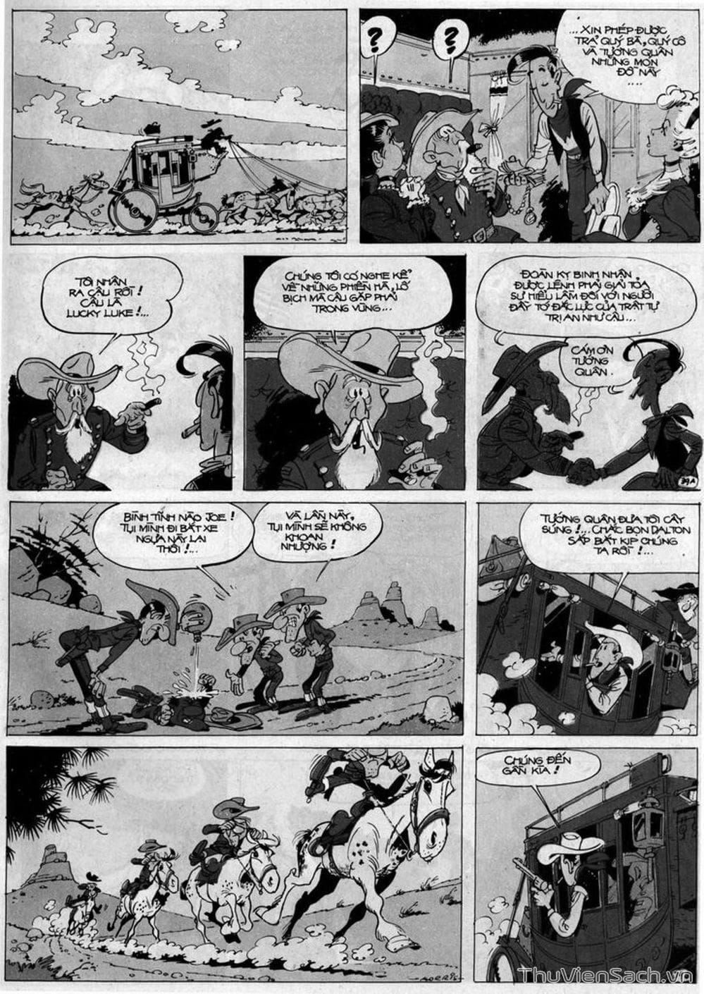 Truyện Tranh Cuộc Phiêu Lưu Kỳ Thú Của Lucky Luke trang 3