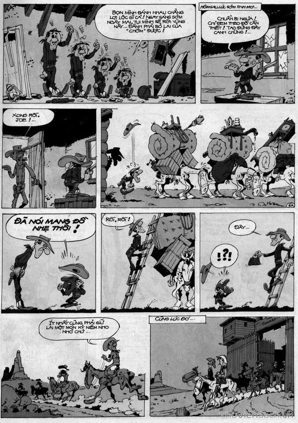Truyện Tranh Cuộc Phiêu Lưu Kỳ Thú Của Lucky Luke trang 3