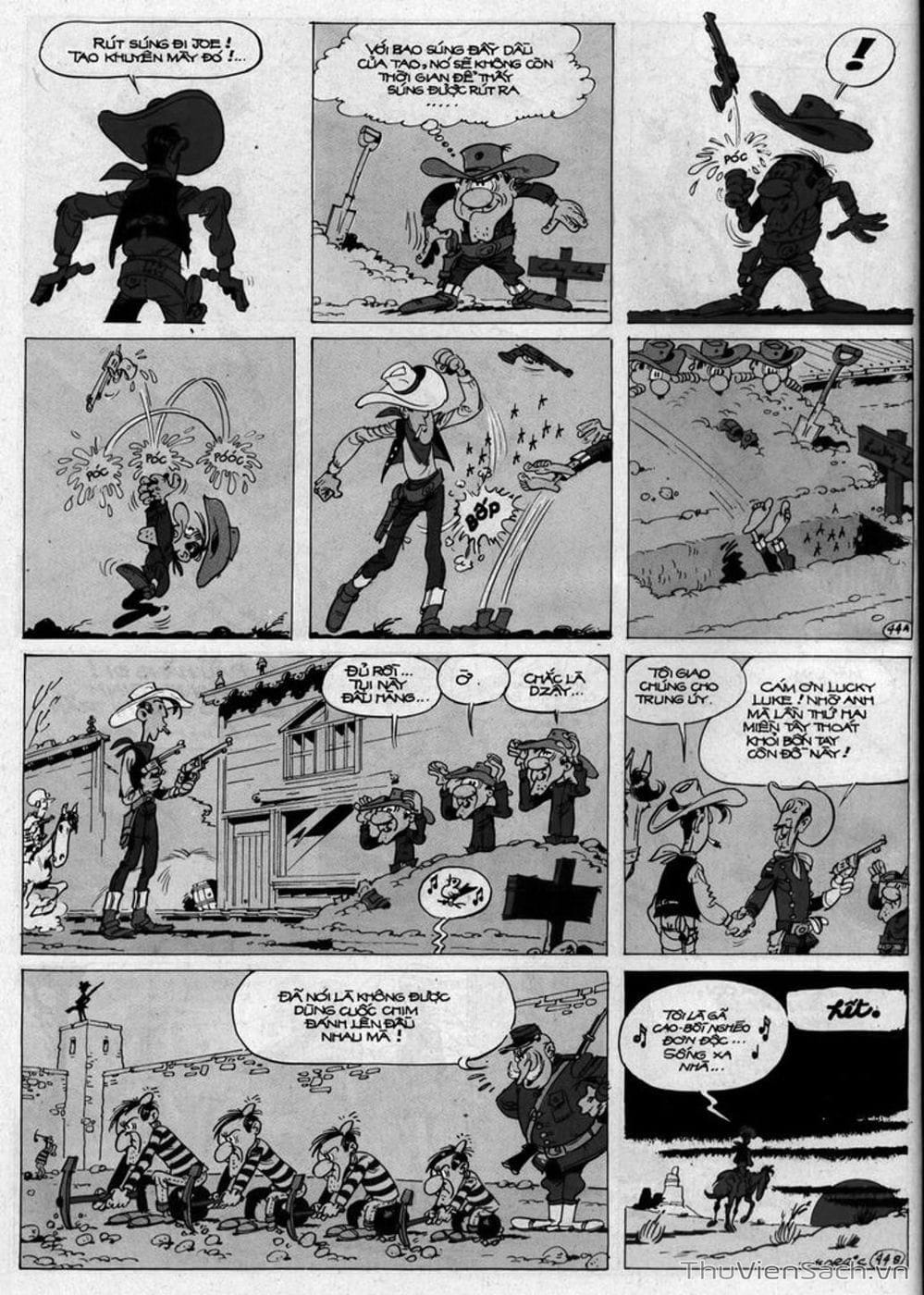 Truyện Tranh Cuộc Phiêu Lưu Kỳ Thú Của Lucky Luke trang 3