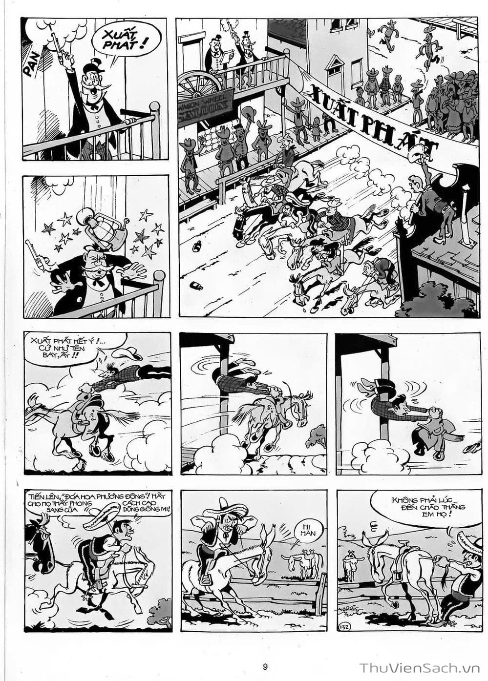 Truyện Tranh Cuộc Phiêu Lưu Kỳ Thú Của Lucky Luke trang 3