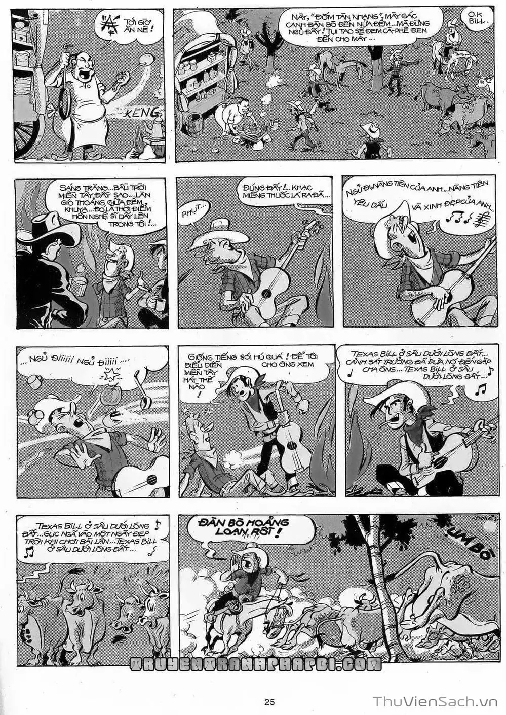 Truyện Tranh Cuộc Phiêu Lưu Kỳ Thú Của Lucky Luke trang 3