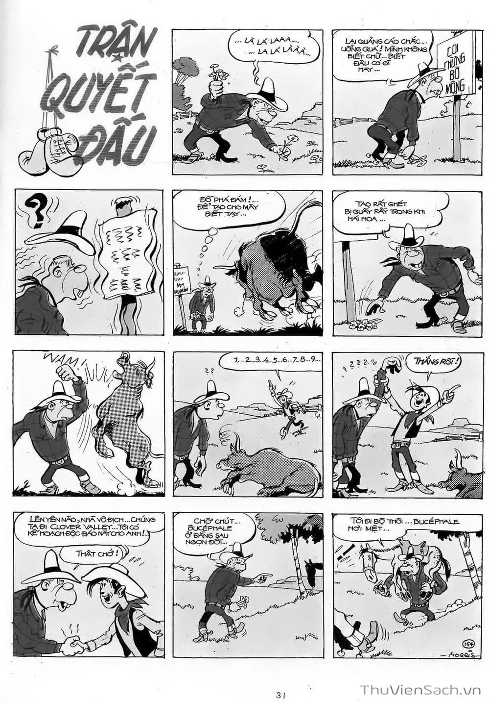 Truyện Tranh Cuộc Phiêu Lưu Kỳ Thú Của Lucky Luke trang 3