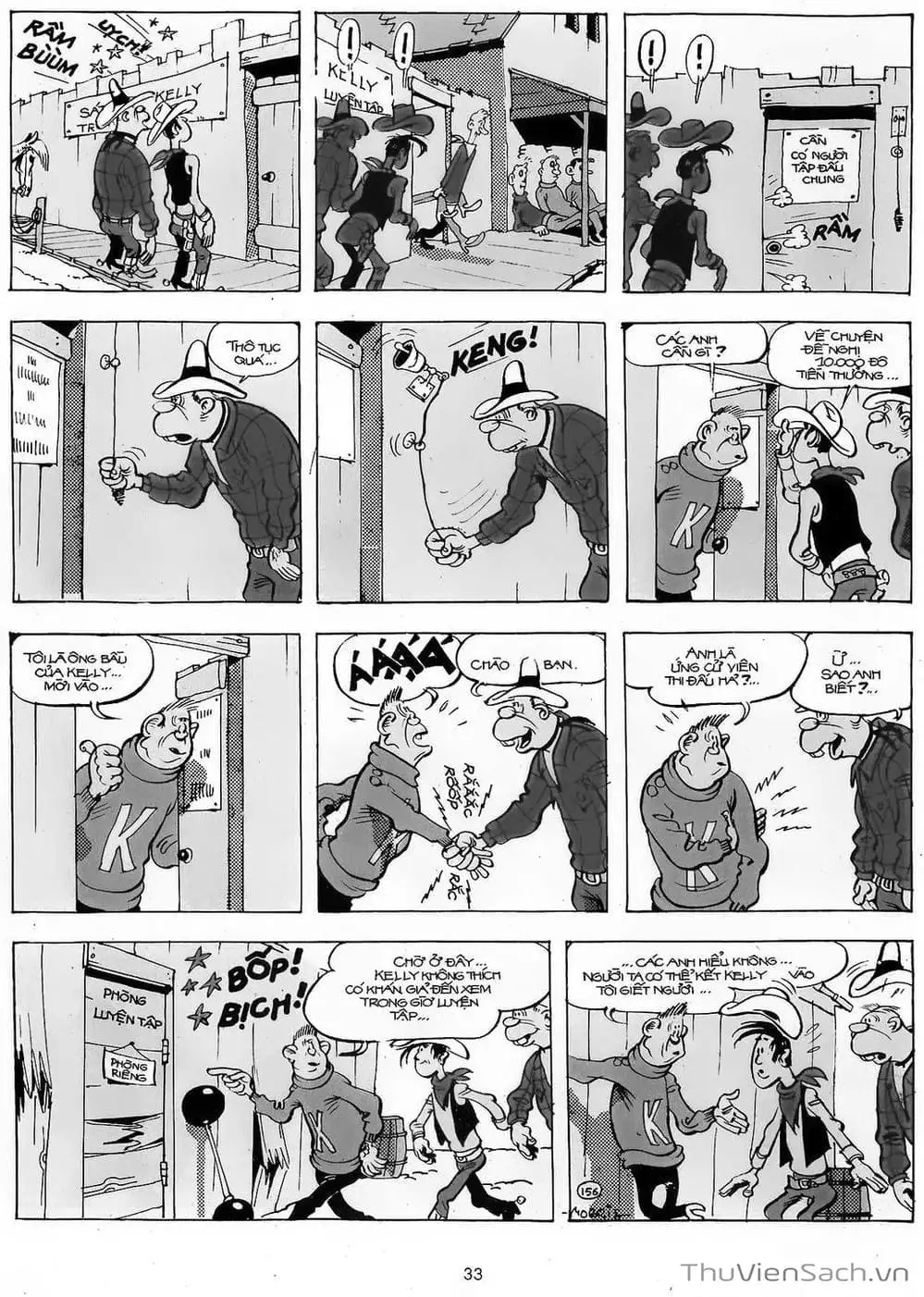 Truyện Tranh Cuộc Phiêu Lưu Kỳ Thú Của Lucky Luke trang 3