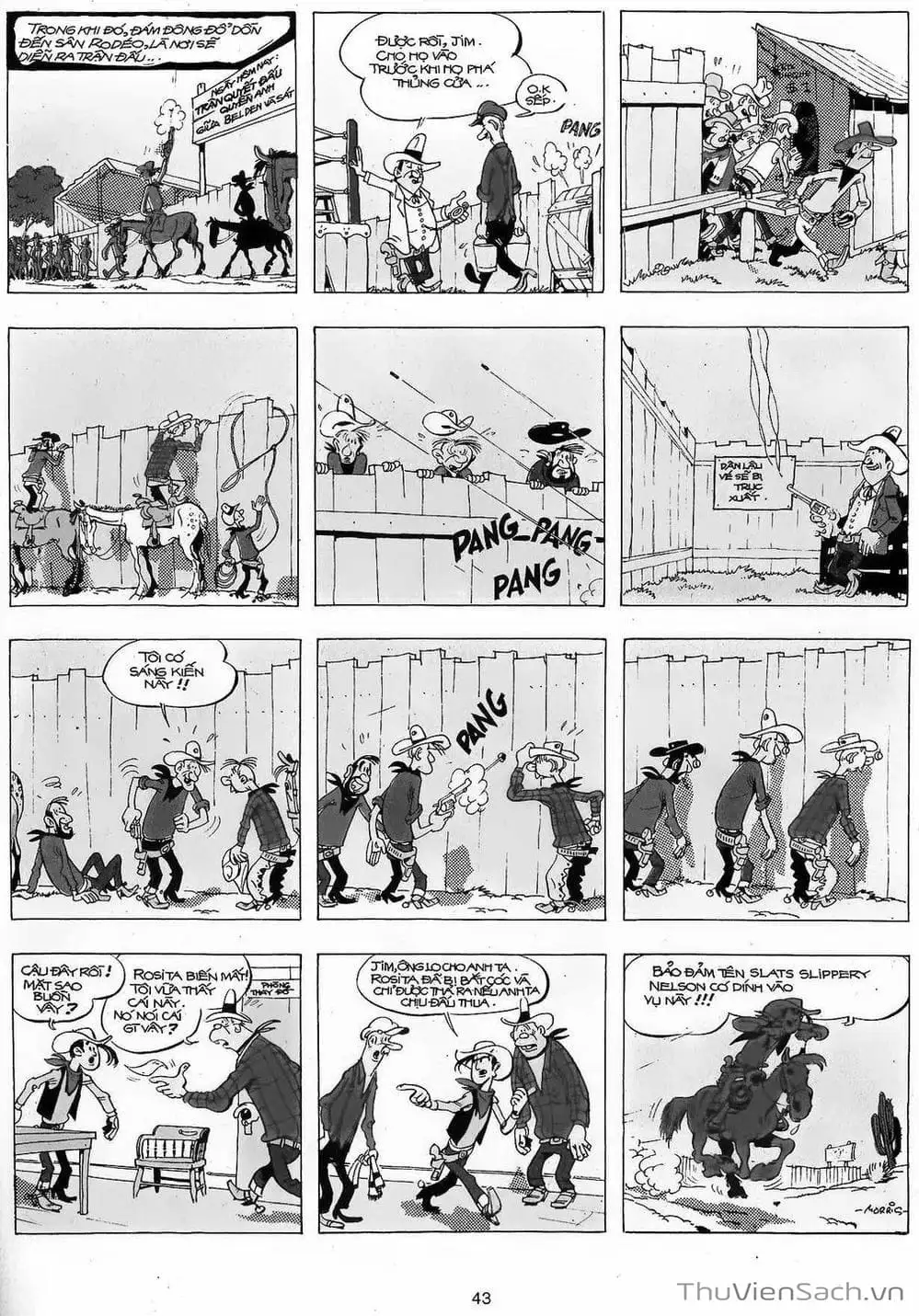 Truyện Tranh Cuộc Phiêu Lưu Kỳ Thú Của Lucky Luke trang 3