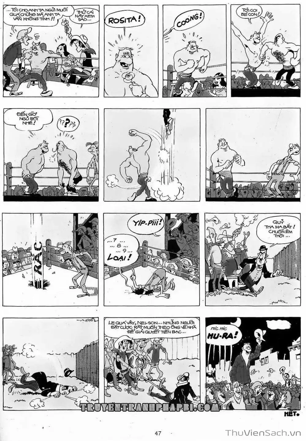 Truyện Tranh Cuộc Phiêu Lưu Kỳ Thú Của Lucky Luke trang 3