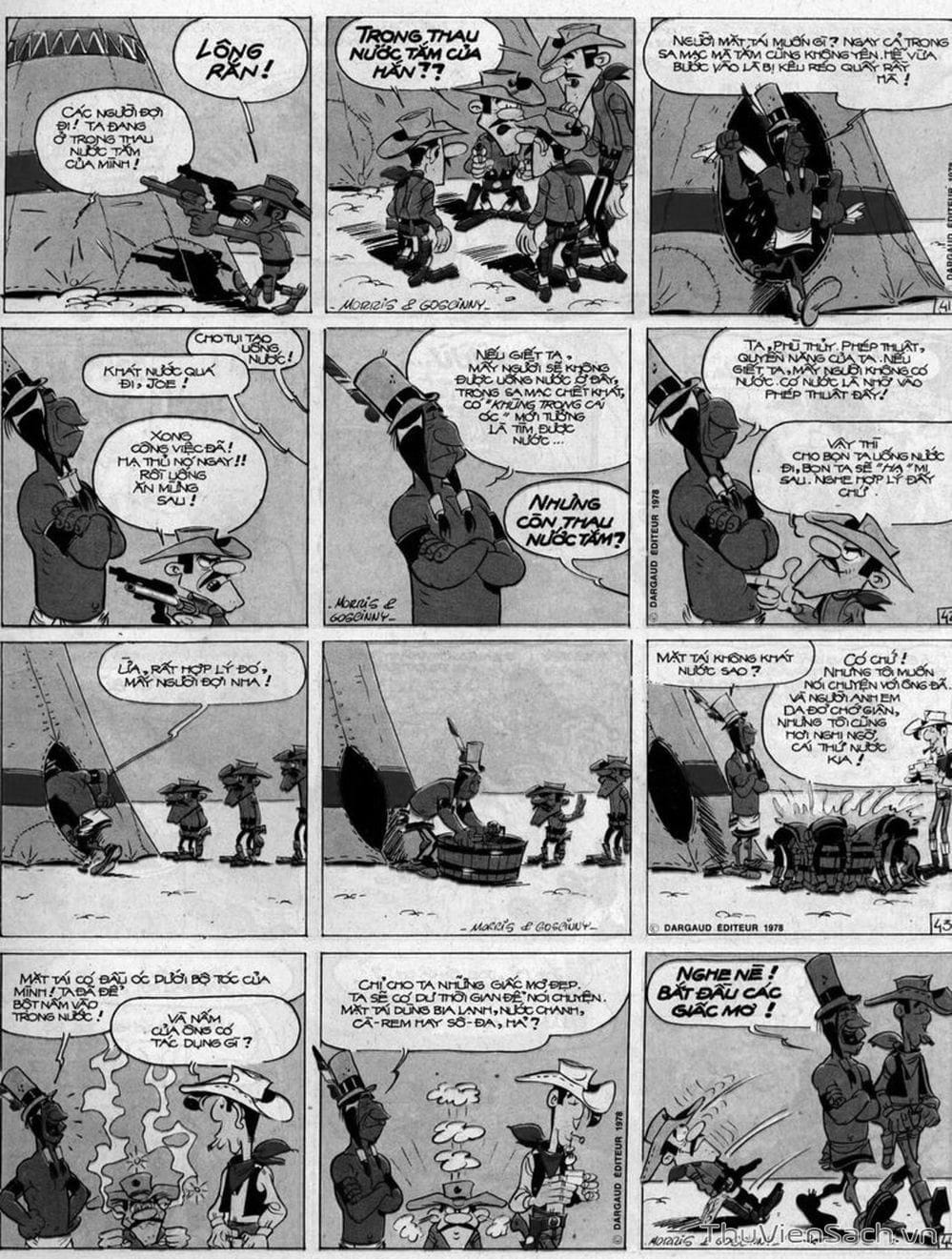 Truyện Tranh Cuộc Phiêu Lưu Kỳ Thú Của Lucky Luke trang 3