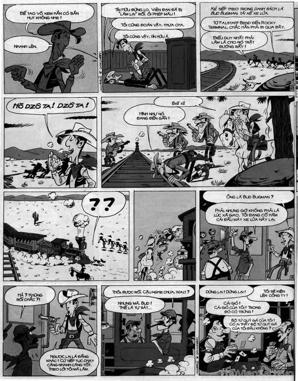 Truyện Tranh Cuộc Phiêu Lưu Kỳ Thú Của Lucky Luke trang 3