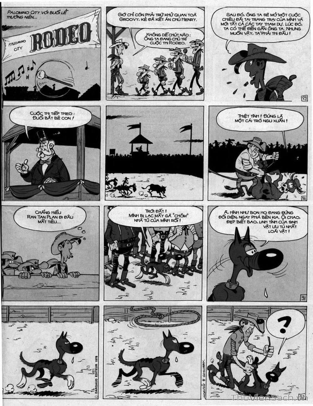 Truyện Tranh Cuộc Phiêu Lưu Kỳ Thú Của Lucky Luke trang 3