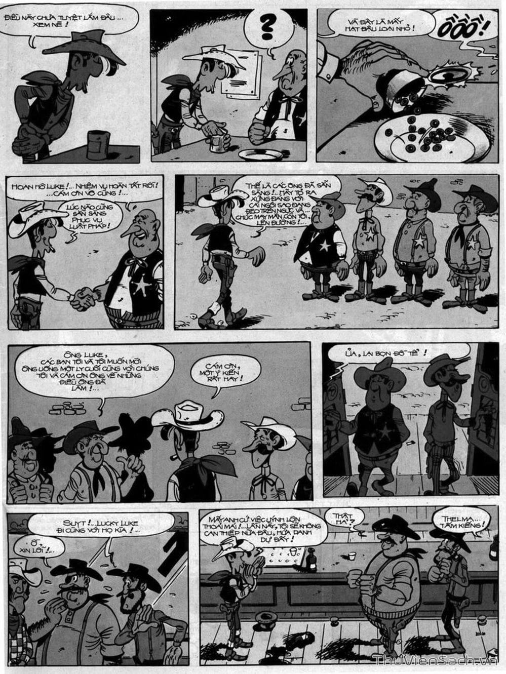 Truyện Tranh Cuộc Phiêu Lưu Kỳ Thú Của Lucky Luke trang 3