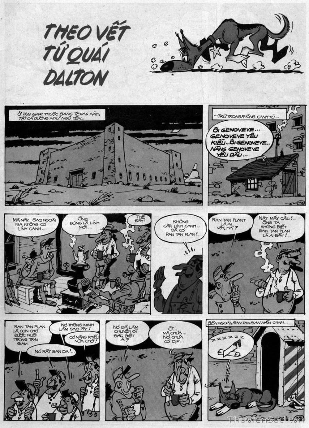 Truyện Tranh Cuộc Phiêu Lưu Kỳ Thú Của Lucky Luke trang 3