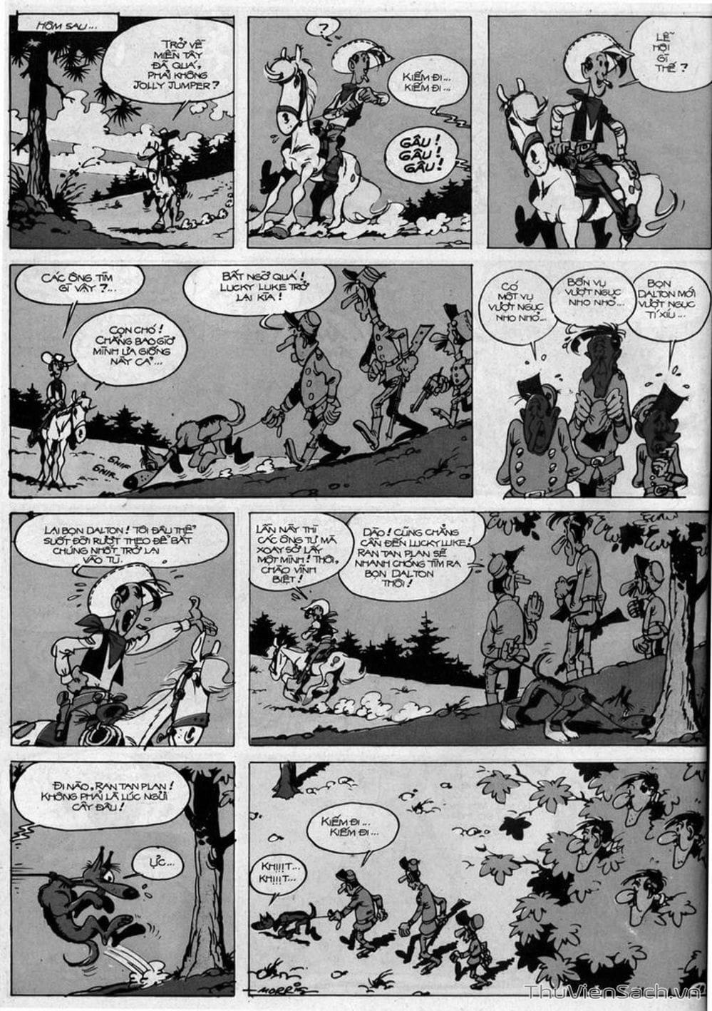 Truyện Tranh Cuộc Phiêu Lưu Kỳ Thú Của Lucky Luke trang 3