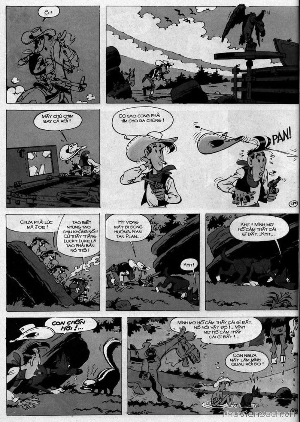 Truyện Tranh Cuộc Phiêu Lưu Kỳ Thú Của Lucky Luke trang 3