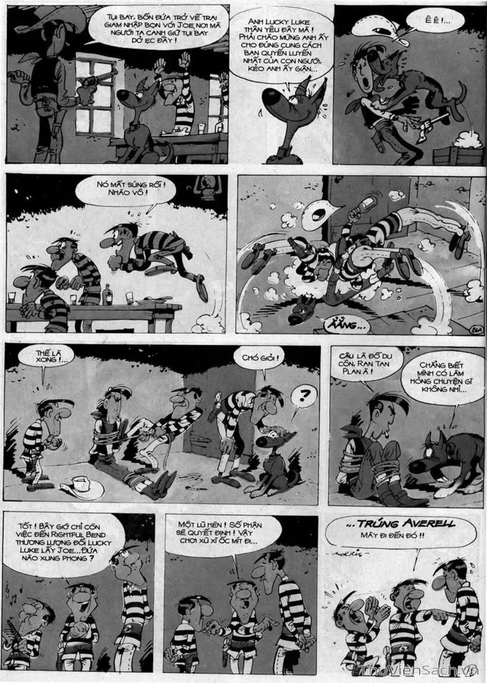 Truyện Tranh Cuộc Phiêu Lưu Kỳ Thú Của Lucky Luke trang 3