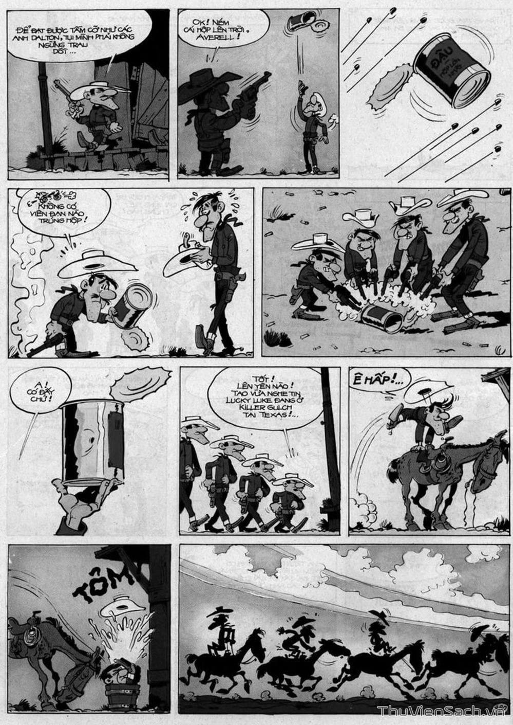 Truyện Tranh Cuộc Phiêu Lưu Kỳ Thú Của Lucky Luke trang 3