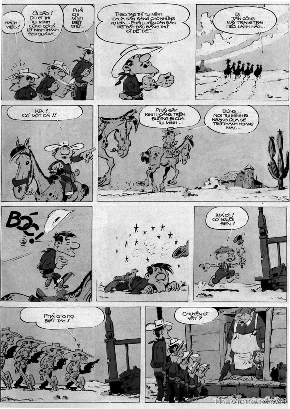 Truyện Tranh Cuộc Phiêu Lưu Kỳ Thú Của Lucky Luke trang 3