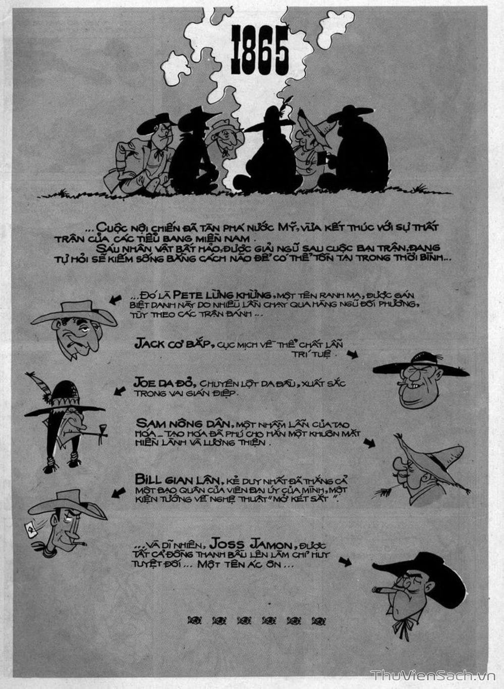 Truyện Tranh Cuộc Phiêu Lưu Kỳ Thú Của Lucky Luke trang 3