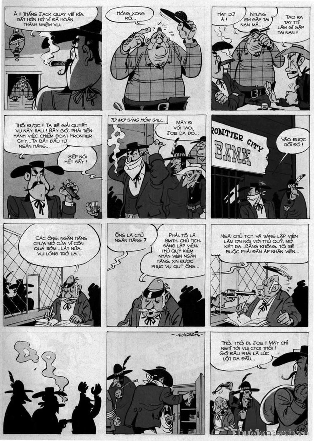 Truyện Tranh Cuộc Phiêu Lưu Kỳ Thú Của Lucky Luke trang 3