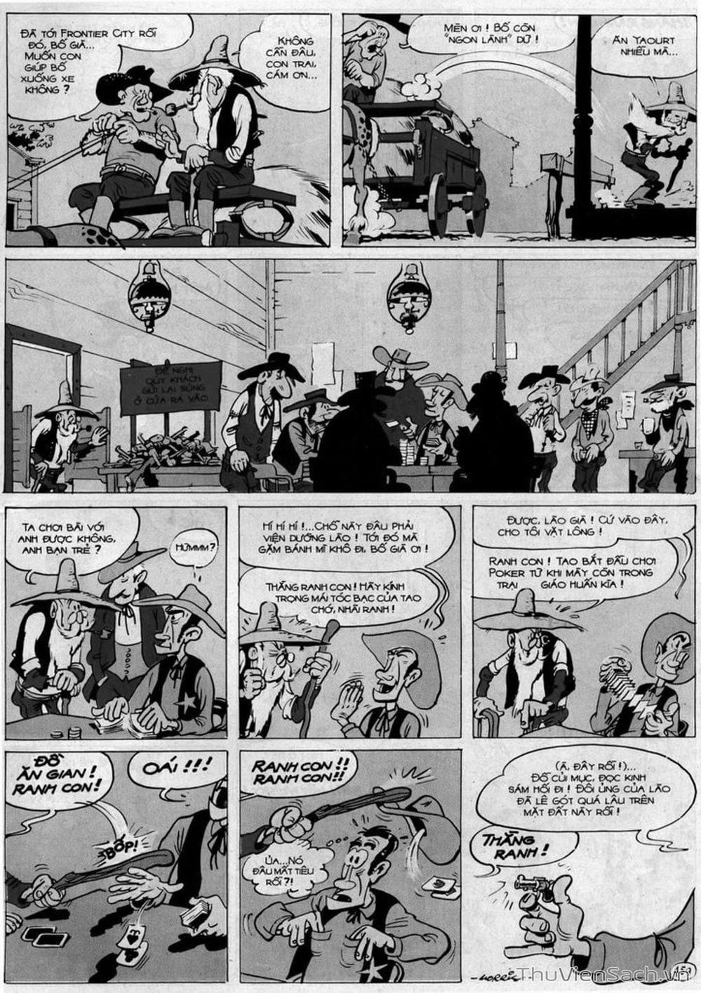 Truyện Tranh Cuộc Phiêu Lưu Kỳ Thú Của Lucky Luke trang 3